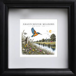 Pink Floyd Art Print | Grantchester Meadows Psychedelic Tribute Art