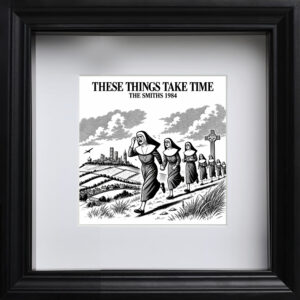 The Smiths Poster | These Things Take Time Print 80s Indie Music