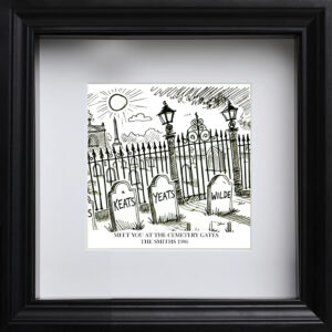 The Smiths Cemetery Gates Poster | The Smiths Art Morrissey Tribute Indie Music