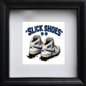 Goonies Slick Shoes Print | Data’s Nike Skyforce Art 80s Movie