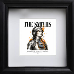 Bigmouth Strikes Again Poster | The Smiths Joan of Arc 80s Indie Inspired Print