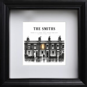 The Smiths Art Print | There Is a Light That Never Goes Out Morrissey Lyric