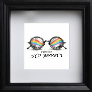Pink Floyd Poster | Syd Barrett Psychedelic Rock Tribute 60s